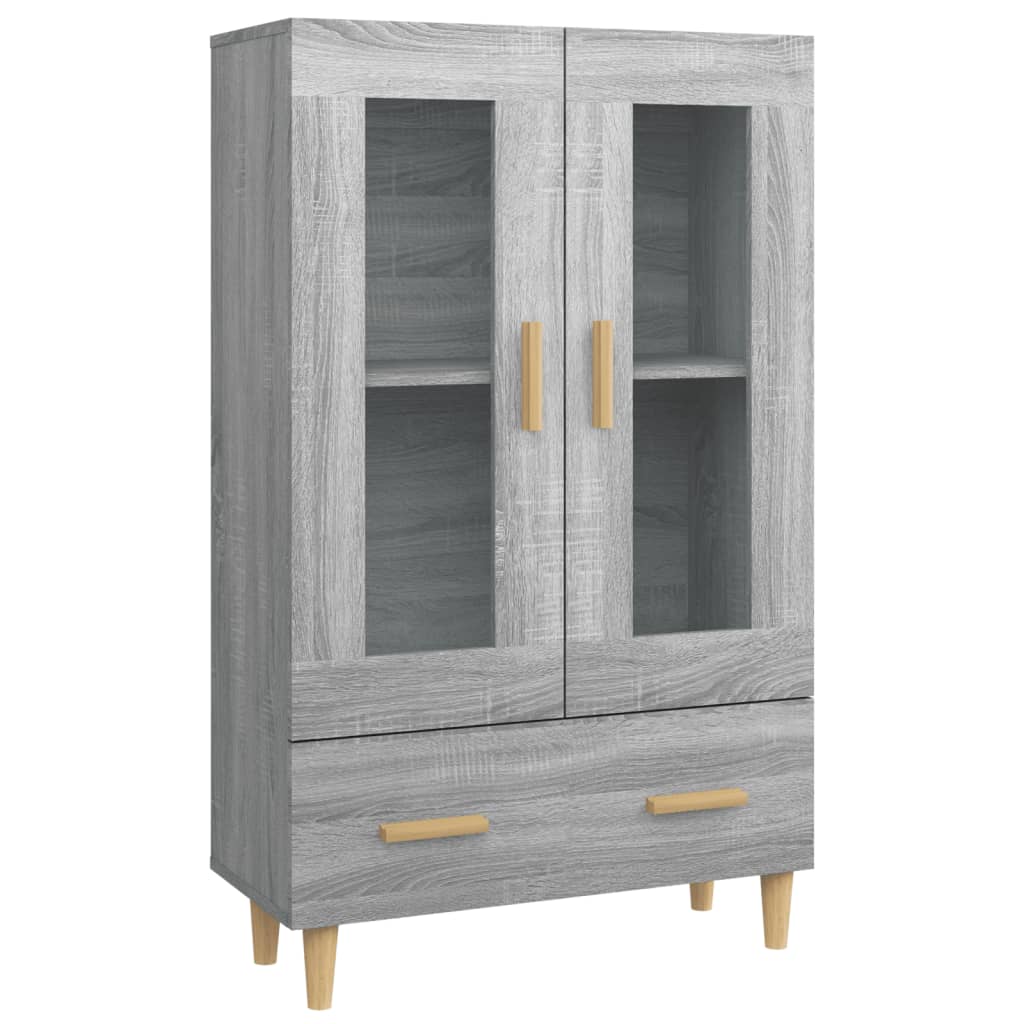 Buffet Sonoma gris 70x31x115 cm Bois d'ingénierie