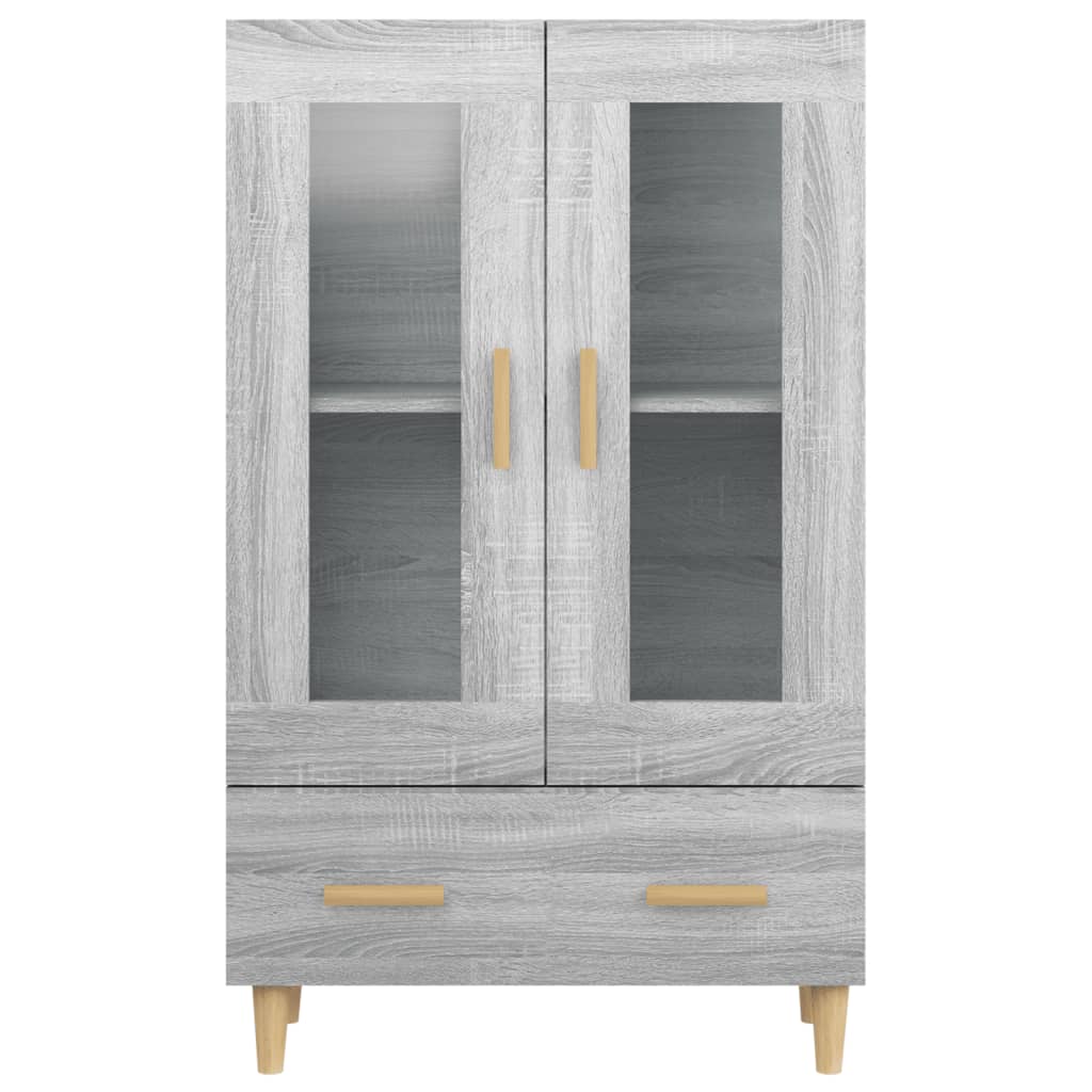 Buffet Sonoma gris 70x31x115 cm Bois d'ingénierie