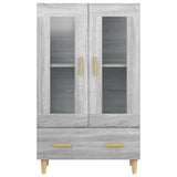 Buffet Sonoma gris 70x31x115 cm Bois d'ingénierie