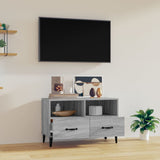 Meuble TV Sonoma gris 80x36x50 cm Bois d'ingénierie