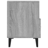 Meuble TV Sonoma gris 80x36x50 cm Bois d'ingénierie