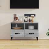 Meuble TV Sonoma gris 80x36x50 cm Bois d'ingénierie