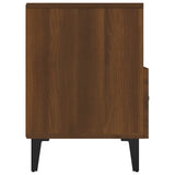 Meuble TV Chêne marron 80x36x50 cm Bois d'ingénierie