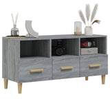 Meuble TV Sonoma gris 102x36x50 cm Bois d'ingénierie