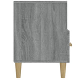 Meuble TV Sonoma gris 102x36x50 cm Bois d'ingénierie