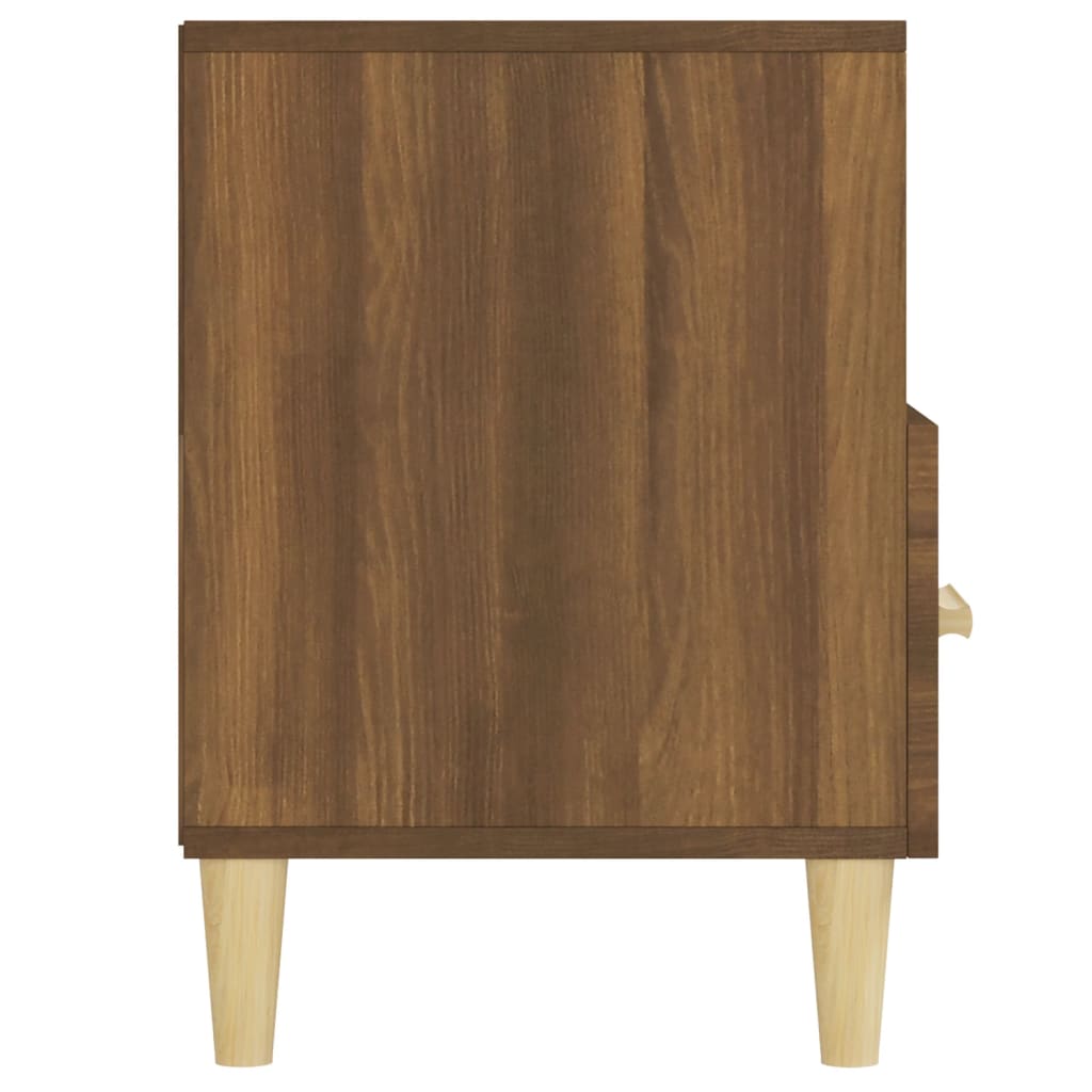 Meuble TV Chêne marron 102x36x50 cm Bois d'ingénierie