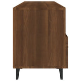 Meuble TV Chêne marron 102x35x50 cm Bois d'ingénierie