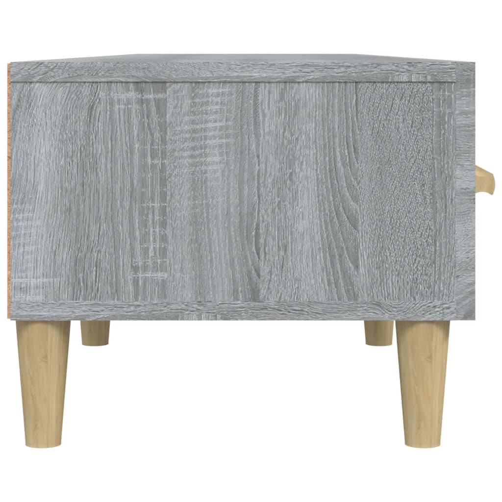 Meuble TV Sonoma gris 150x34,5x30 cm Bois d'ingénierie