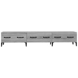 Sonoma TV cabinet gray 150x34.5x30 cm Engineered wood