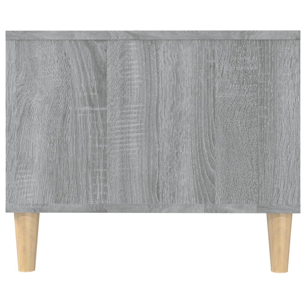 Sonoma grauer Couchtisch 102x50x40 cm, Holzwerkstoff