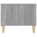 Sonoma grauer Couchtisch 102x50x40 cm, Holzwerkstoff