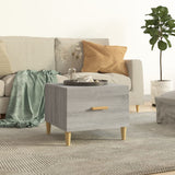 Sonoma coffee table gray 50x50x40 cm Engineered wood