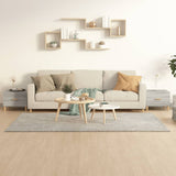 Coffee tables 2 pcs sonoma gray 50x50x40 cm engineered wood