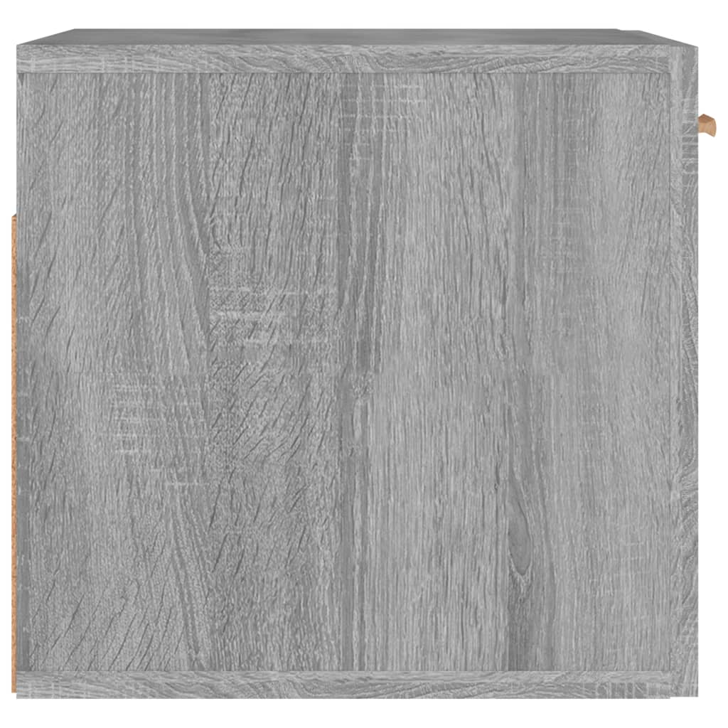 Armoire murale Sonoma gris 80x35x36,5 cm Bois d'ingénierie