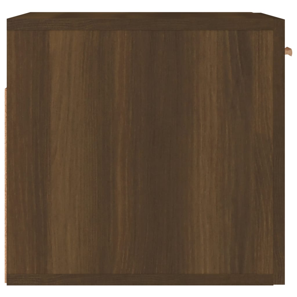 Armoire murale Chêne marron 80x35x36,5 cm Bois d'ingénierie