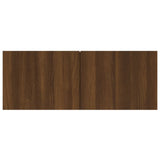 Meubles TV 2 pcs chêne marron 80x30x30 cm bois ingénierie