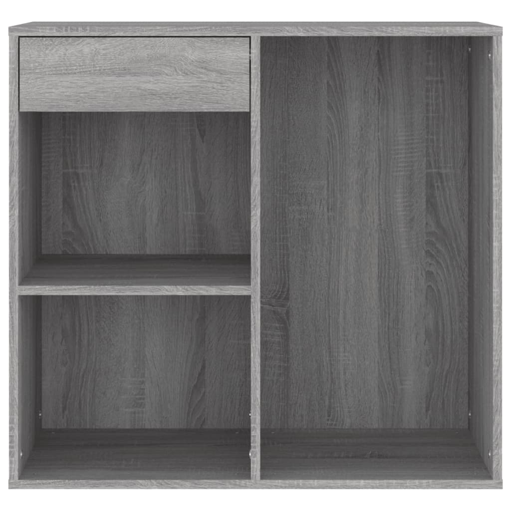 Armoire cosmétique Sonoma gris 80x40x75 cm Bois d'ingénierie