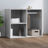 Armoire de dressing Sonoma gris 80x40x65 cm Bois d'ingénierie