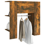 Armoire de couloir Chêne fumé 97,5x37x99 cm Bois d'ingénierie