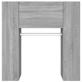 Armoire de couloir Sonoma gris 97,5x37x99 cm Bois d'ingénierie