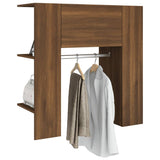 Armoire de couloir Chêne marron 97,5x37x99 cm Bois d'ingénierie