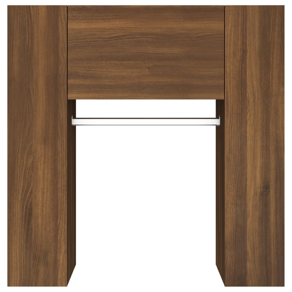 Armoire de couloir Chêne marron 97,5x37x99 cm Bois d'ingénierie