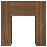 Armoire de couloir Chêne marron 97,5x37x99 cm Bois d'ingénierie