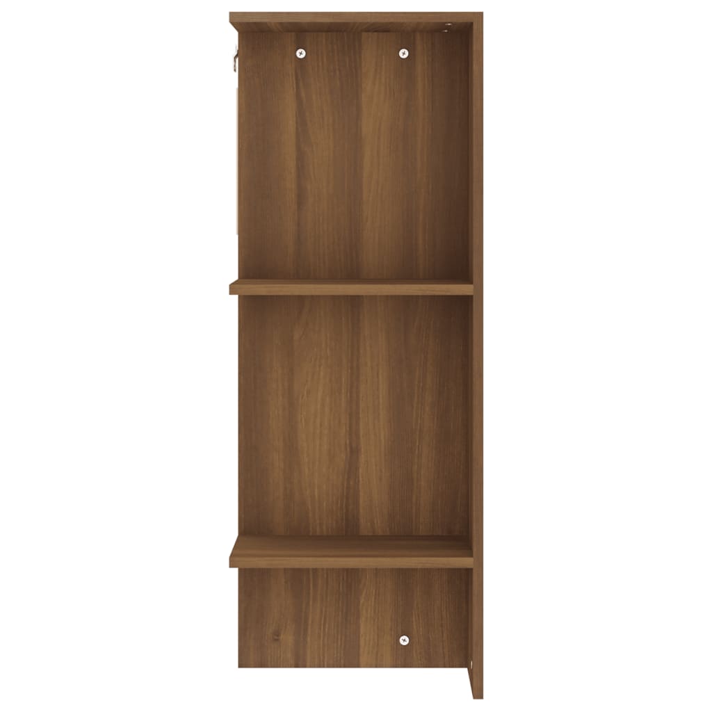 Armoire de couloir Chêne marron 97,5x37x99 cm Bois d'ingénierie