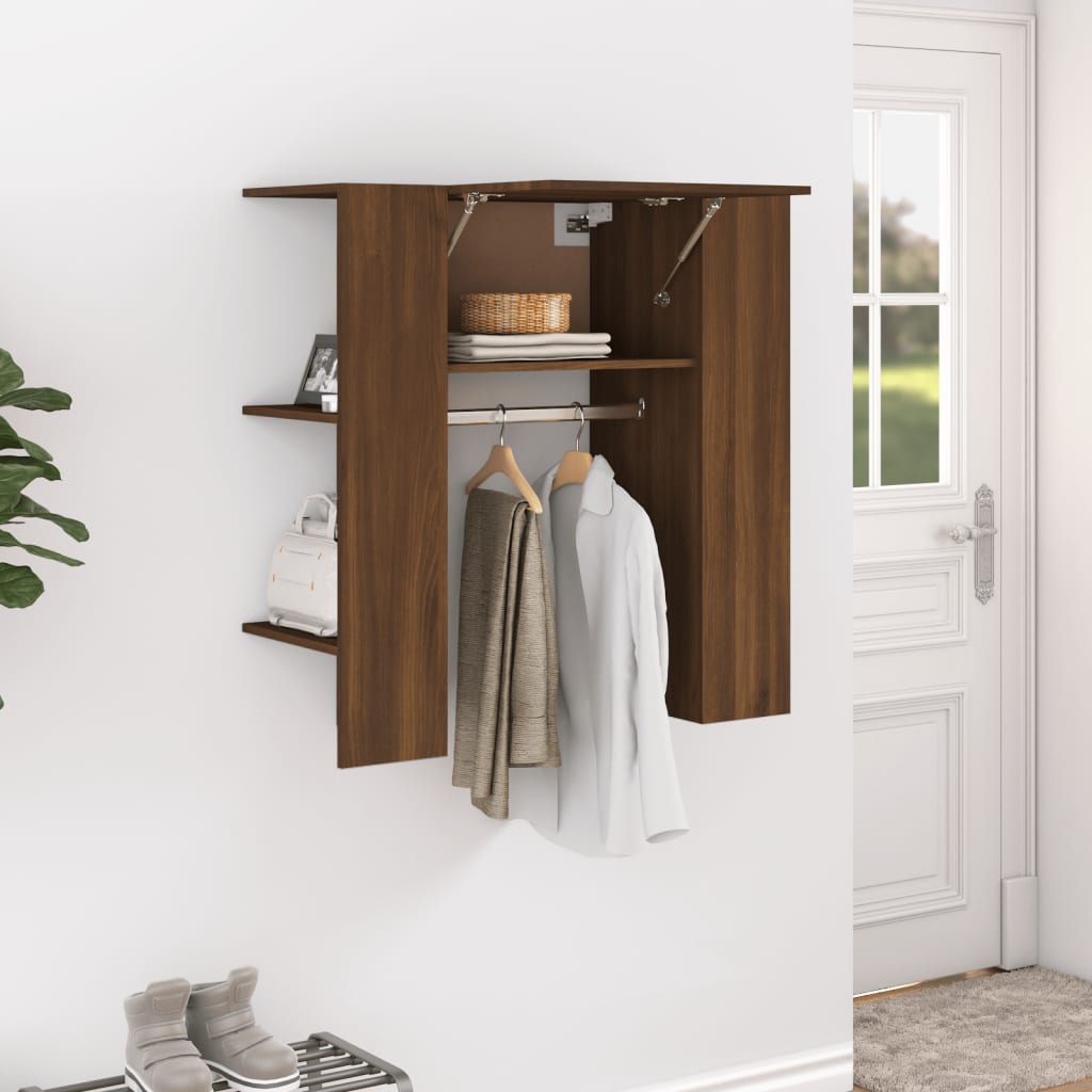 Armoire de couloir Chêne marron 97,5x37x99 cm Bois d'ingénierie