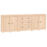 Buffet 230x35x80 cm Bois massif de pin