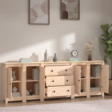 Buffet 230x35x80 cm Bois massif de pin