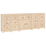 Buffet 230x35x80 cm Bois massif de pin