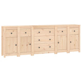 Buffet 230x35x80 cm Bois massif de pin