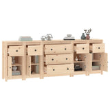 Buffet 230x35x80 cm Bois massif de pin