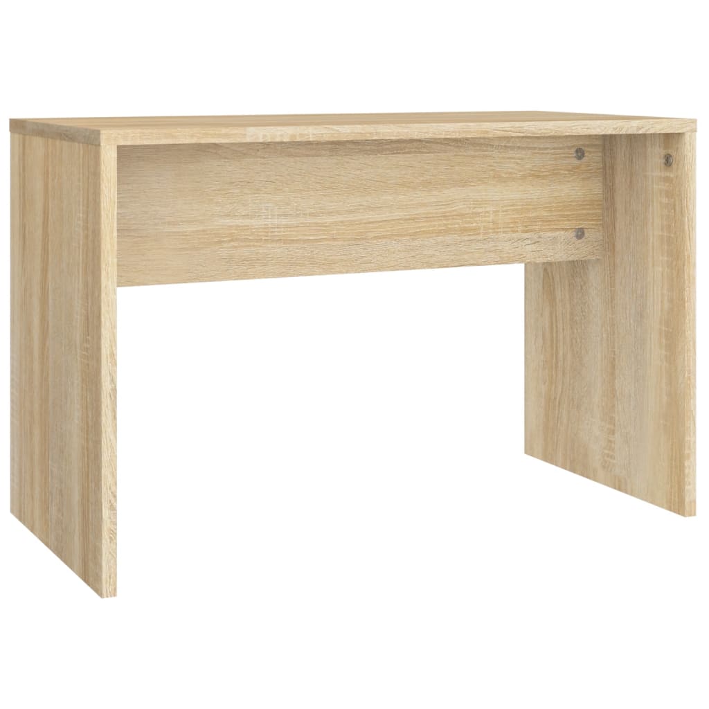 Sonoma Oak Dressing Table Set 74.5x40x141 cm