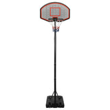 Support de basket-ball Noir 282-352 cm Polyéthylène