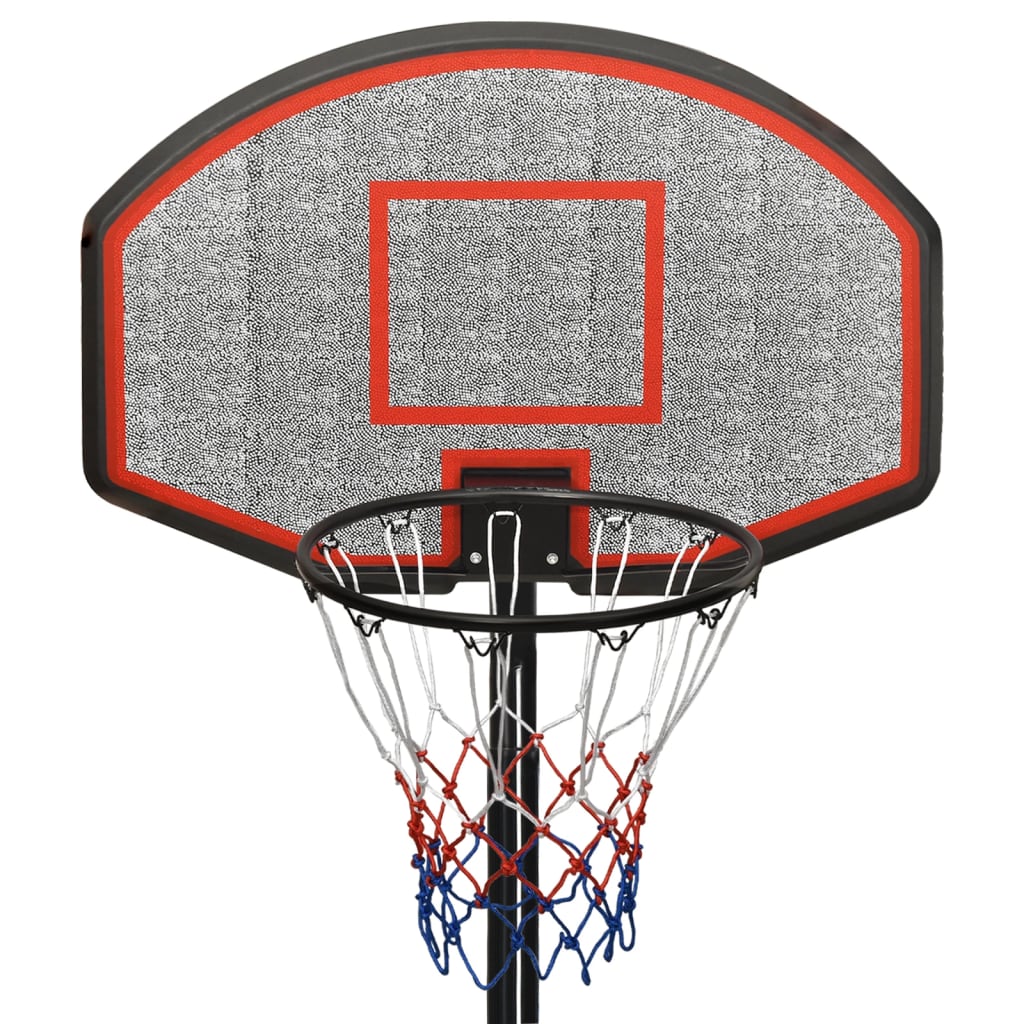 Support de basket-ball Noir 282-352 cm Polyéthylène