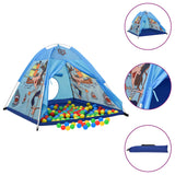 Tente de jeu pour enfants Bleu 120x120x90 cm