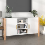 White Sideboard 107x38x60 cm Engineered Wood