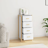 High sideboard White 42x38x90 cm Engineered wood