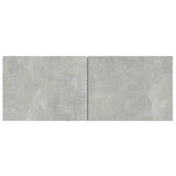 Meubles TV 4 pcs gris béton 80x30x30 cm bois d'ingénierie