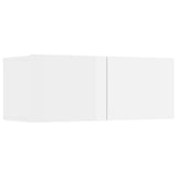 Meubles TV 4 pcs Blanc brillant 80x30x30 cm Bois d'ingénierie