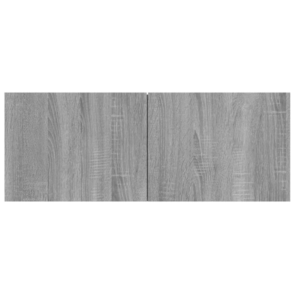 Meubles TV 4 pcs sonoma gris 80x30x30 cm bois d'ingénierie