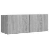 Ensemble de meubles TV 4 pcs Sonoma gris Bois d'ingénierie