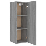 Ensemble de meubles TV 4 pcs Sonoma gris Bois d'ingénierie