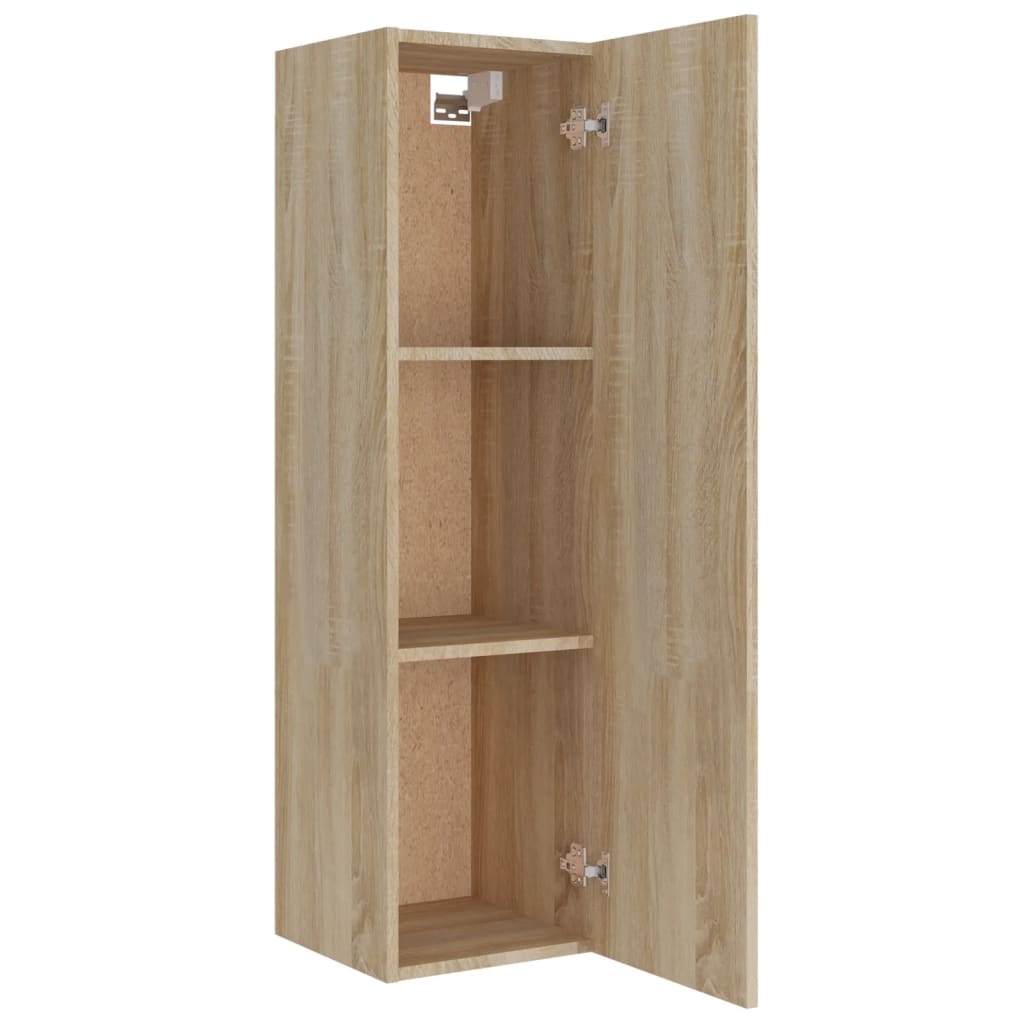 Ensemble de meubles TV 4 pcs Chêne sonoma Bois d'ingénierie