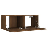 Ensemble de meubles TV 8 pcs Chêne marron Bois d'ingénierie