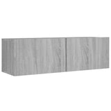 Ensemble de meubles TV 8 pcs Sonoma gris Bois d'ingénierie