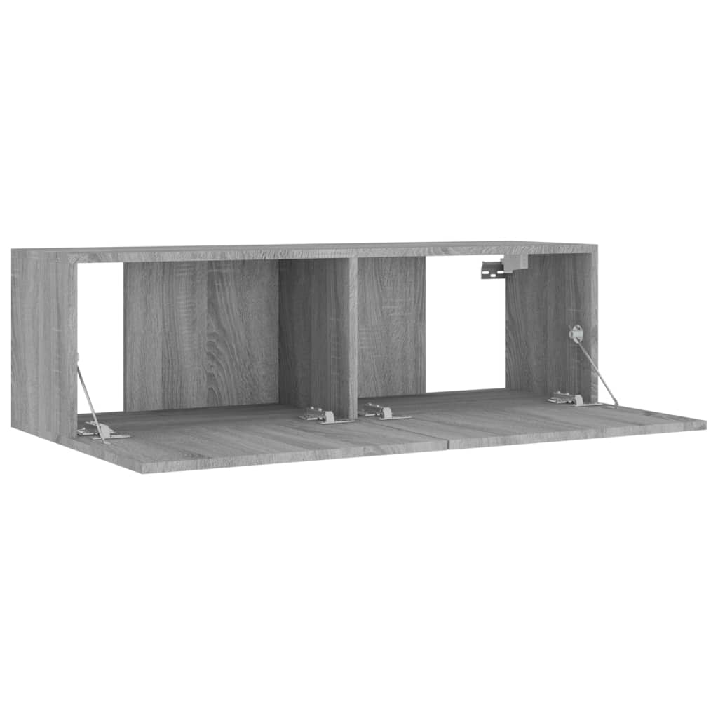 Ensemble de meubles TV 8 pcs Sonoma gris Bois d'ingénierie