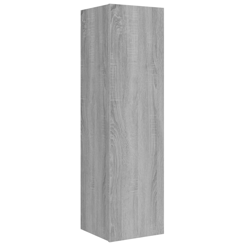 Ensemble de meubles TV 8 pcs Sonoma gris Bois d'ingénierie